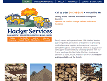 Tablet Screenshot of hackerservicesllc.com
